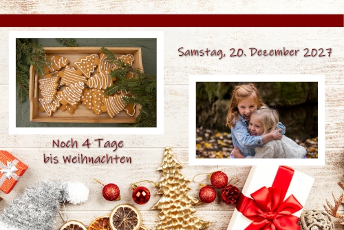 Weihnachts-Countdown-Kalender